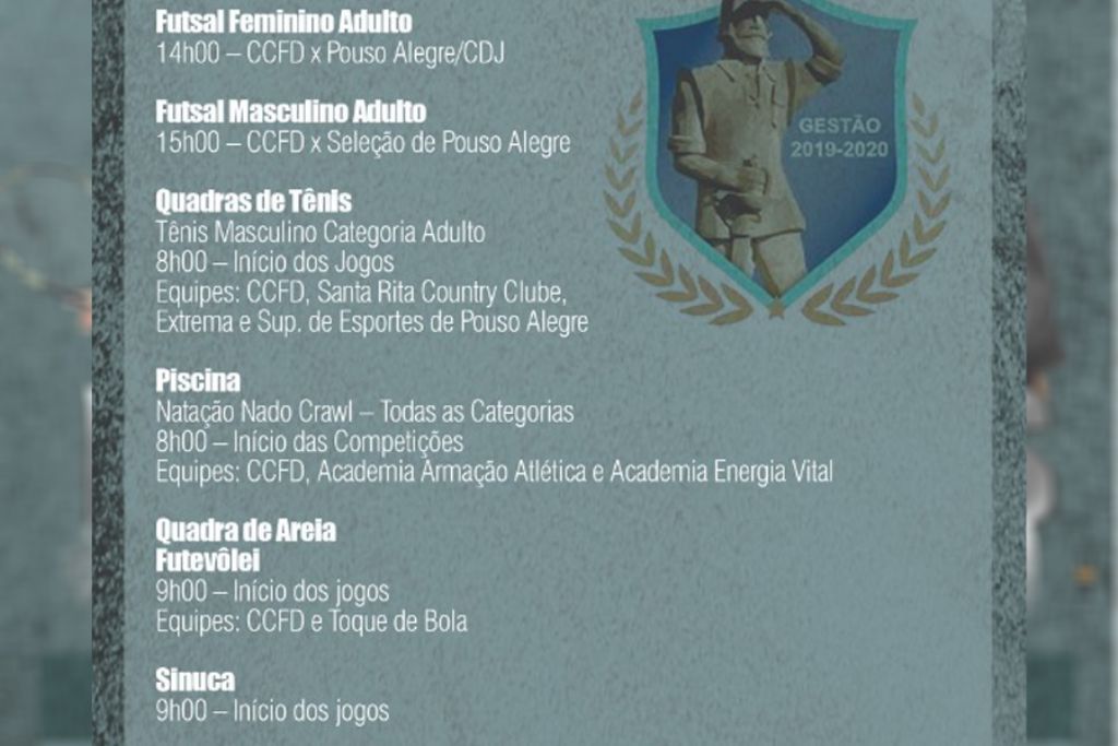 Torneio Interclubes 2020 reúne 300 atletas no CCFD