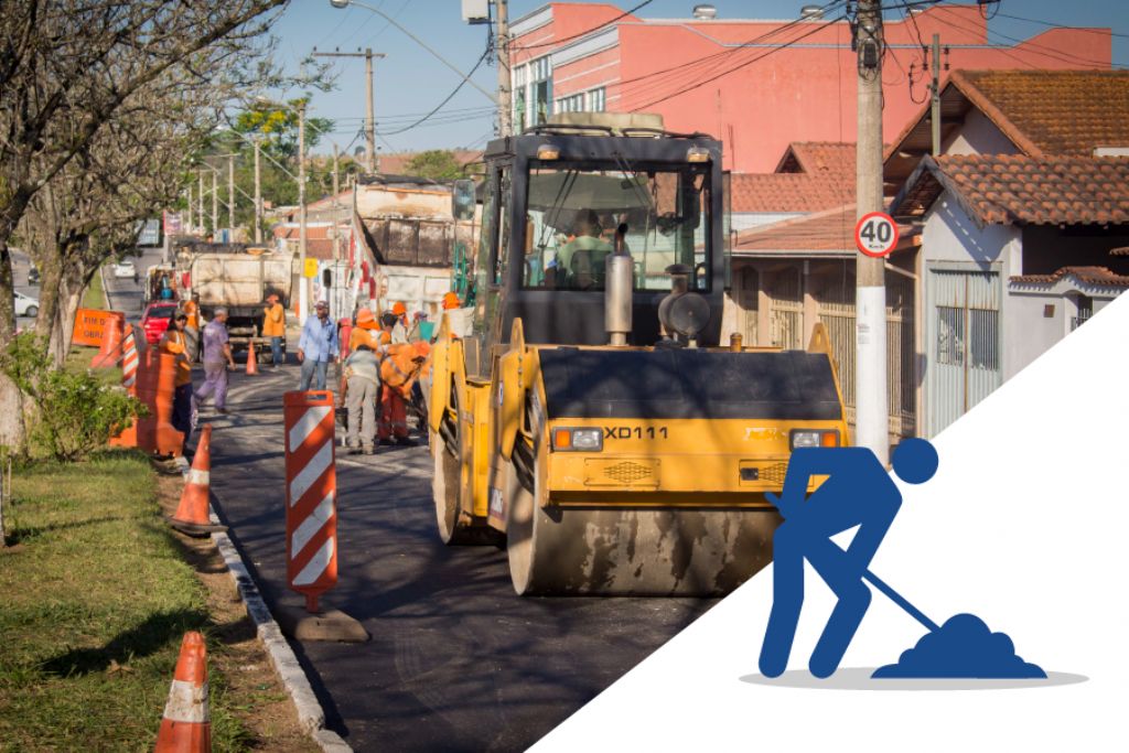 Recapeamento da Av. Moisés Lopes e obras no Bairro Caiçara