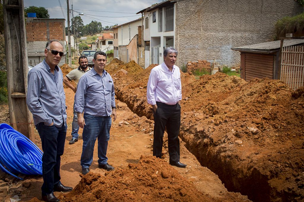 Prefeito Visita Obras no Bairro São Judas Tadeu