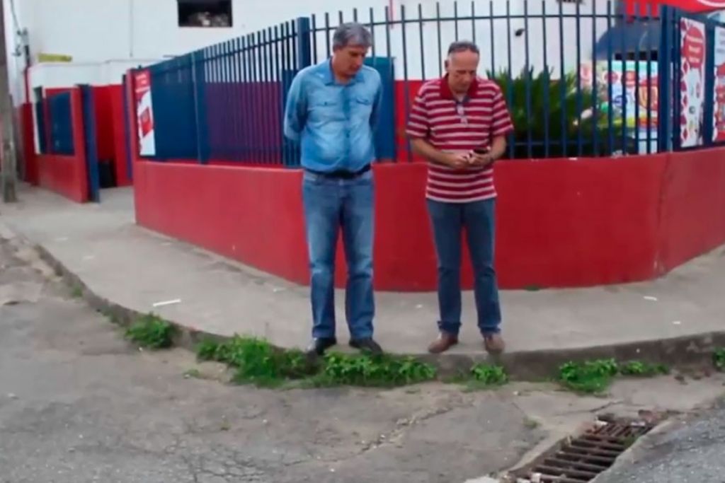 Obra no Bairro Árvore Grande