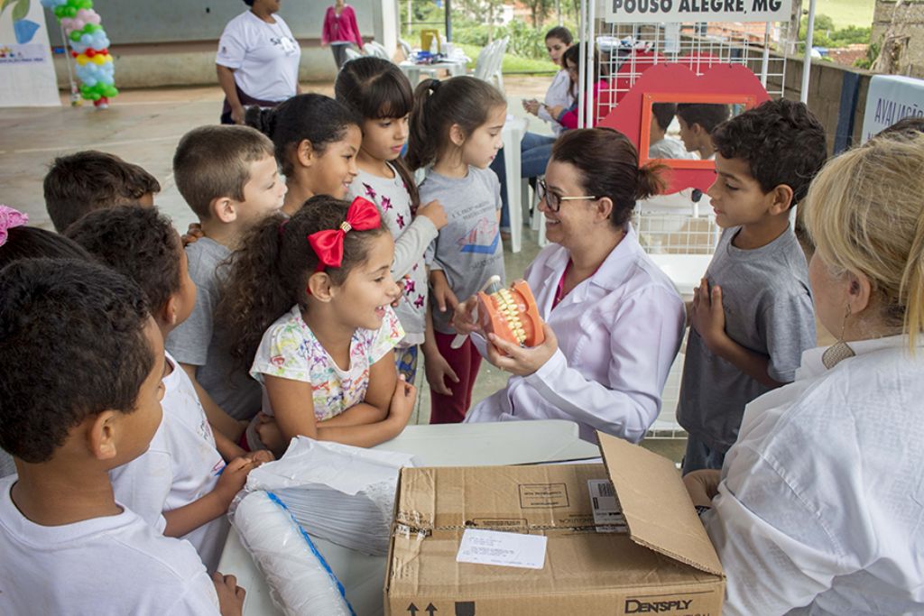 Saúde realiza circuito de atividades para estudantes do Pantano