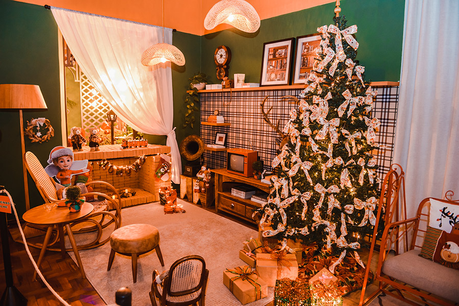 Casa Encantada de Noel é inaugurada nesta quinta-feira (1º/12)