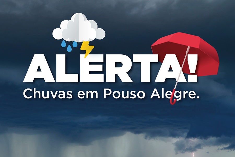 Alerta: Chuvas em Pouso Alegre